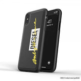 Diesel iPhone 12 Pro Max Deksel Moulded Case Embroidery Svart Lime