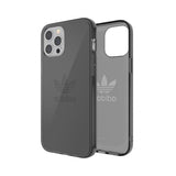 Adidas iPhone 12 Pro Max Deksel Protective Clear Case Svart
