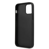 Guess iPhone 12 Pro Max Deksel Saffiano Vintage Script Svart