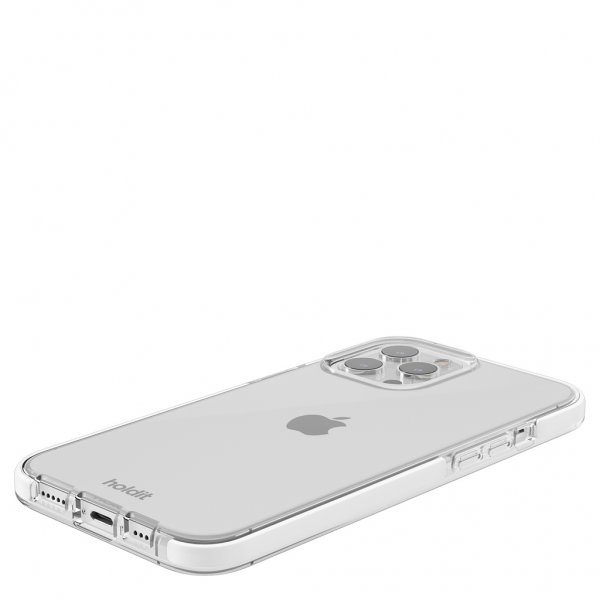 holdit iPhone 12 Pro Max Deksel Seethru Hvit