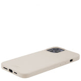 holdit iPhone 12 Pro Max Deksel Silikon Light Beige