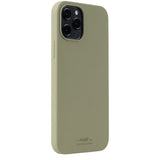 holdit iPhone 12 Pro Max Deksel Silikon Khaki Green