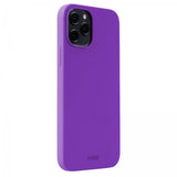 holdit iPhone 12 Pro Max Deksel Silikon Bright Purple