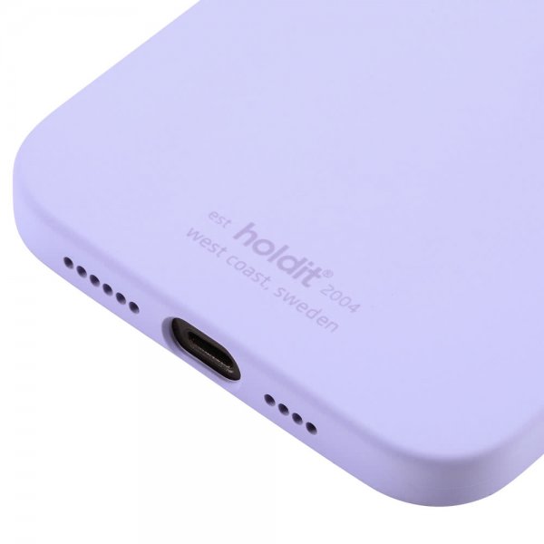 holdit iPhone 12 Pro Max Deksel Silikon Lavender