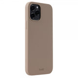 holdit iPhone 12 Pro Max Deksel Silikon Mocha Brown