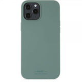 holdit iPhone 12 Pro Max Deksel Silikon Moss Green