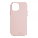 Onsala iPhone 12 Pro Max Deksel Silikon Sand Pink