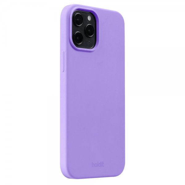 holdit iPhone 12 Pro Max Deksel Silikon Violet
