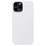 holdit iPhone 12 Pro Max Deksel Silikon Hvit