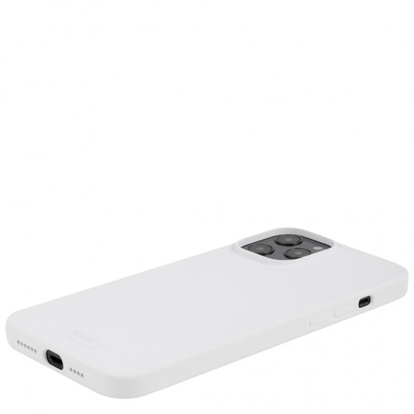 holdit iPhone 12 Pro Max Deksel Silikon Hvit