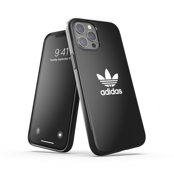 Adidas iPhone 12 Pro Max Deksel Snap Case Trefoil Svart