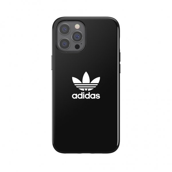 Adidas iPhone 12 Pro Max Deksel Snap Case Trefoil Svart