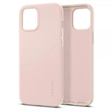 Spigen iPhone 12 Pro Max Deksel Thin Fit Pink Sand