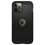Spigen iPhone 12 Pro Max Deksel Tough Armor Mag Svart