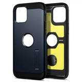 Spigen iPhone 12 Pro Max Deksel Tough Armor Metal Slate