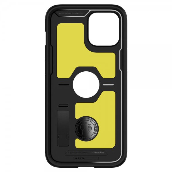 Spigen iPhone 12 Pro Max Deksel Tough Armor Svart
