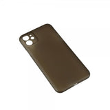 Gear iPhone 12 Pro Max Deksel TPU SemiTransparent Svart