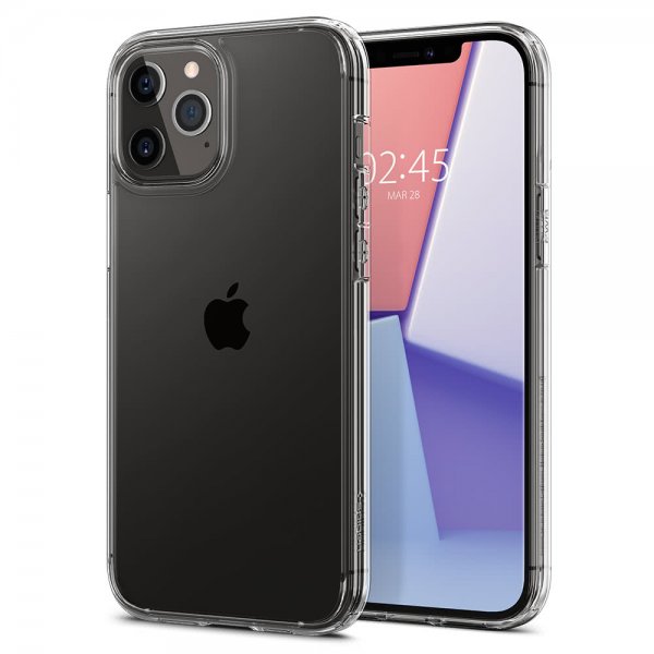 Spigen iPhone 12 Pro Max Deksel Ultra Hybrid Crystal Clear
