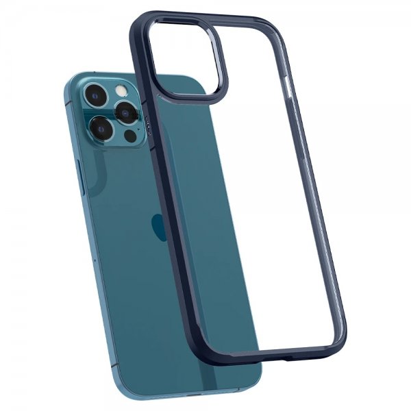 Spigen iPhone 12 Pro Max Deksel Ultra Hybrid Navy Blue