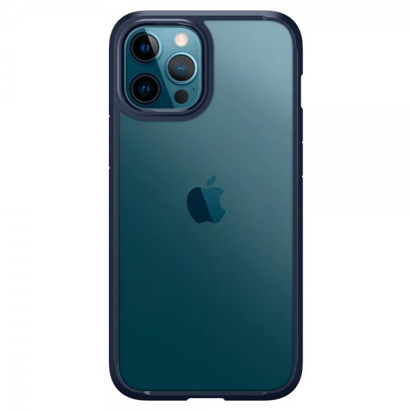 Spigen iPhone 12 Pro Max Deksel Ultra Hybrid Navy Blue
