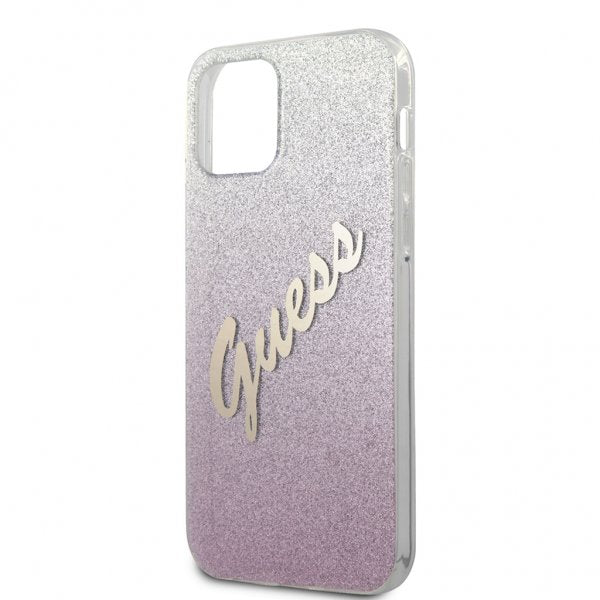 Guess iPhone 12 Pro Max Deksel Vintage Gradient Rosa