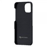 Pitaka iPhone 12 Pro Deksel Active Strap Svart/Grå Twill