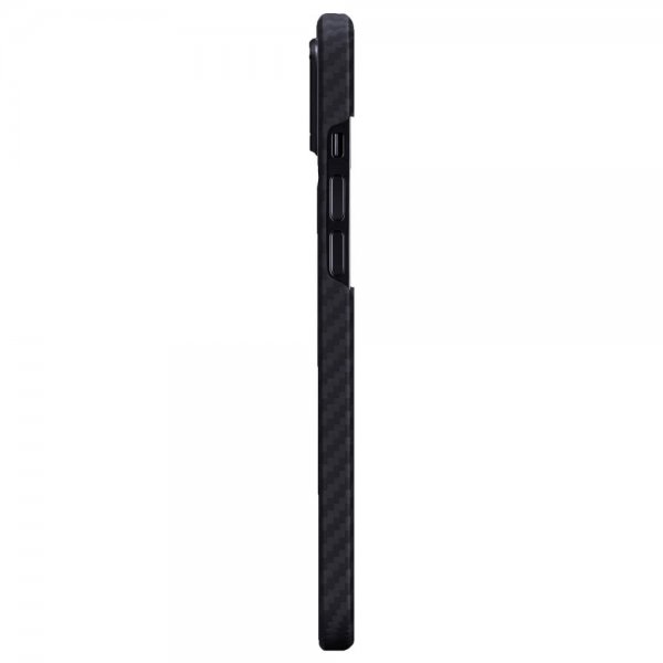 Pitaka iPhone 12 Pro Deksel Active Strap Svart/Grå Twill
