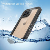 Redpepper iPhone 12 Pro Deksel Vanntett IP68 Svart