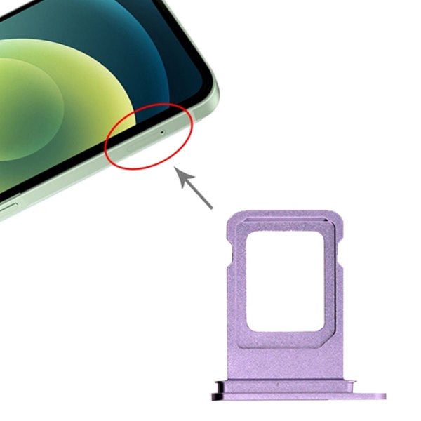iPhone 12 SIM-kortholder - lilla