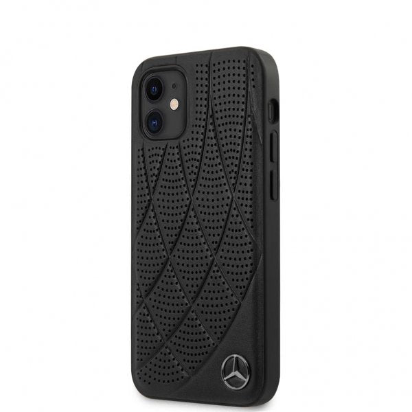 Mercedes Benz iPhone 12 Mini Deksel Bow Cover Svart