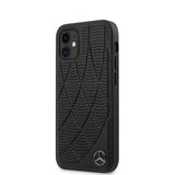 Mercedes Benz iPhone 12 Mini Deksel Bow Cover Svart