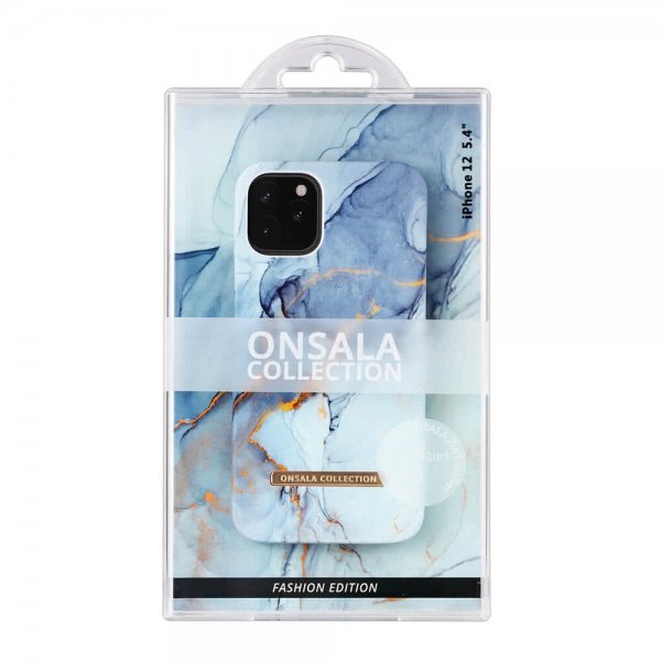 Onsala iPhone 12 Mini Deksel Fashion Edition Gredelin Marble