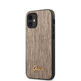 Guess iPhone 12 Mini Deksel Lizard Gull