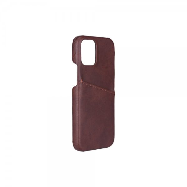 Onsala iPhone 12 Mini Deksel med Kortlomme Brun