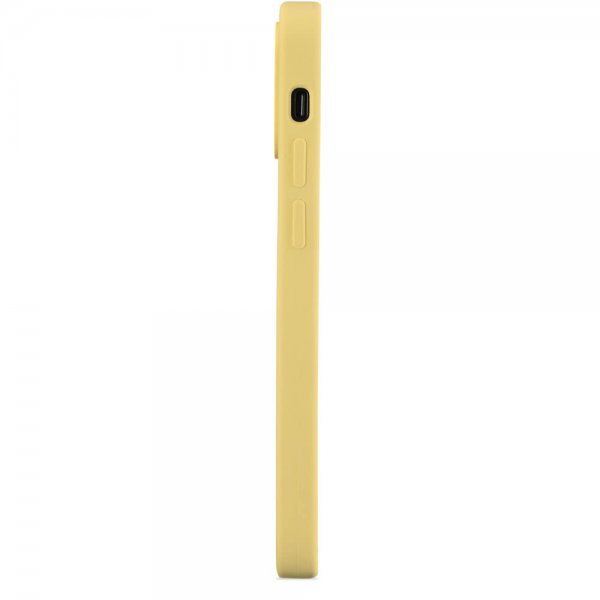 holdit iPhone 12 Mini Deksel Silikon Gul