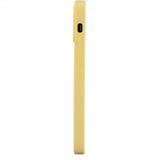 holdit iPhone 12 Mini Deksel Silikon Gul