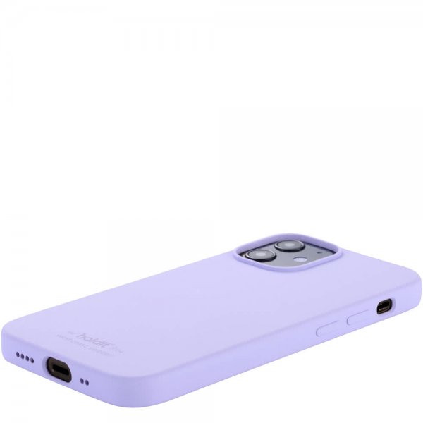 holdit iPhone 12 Mini Deksel Silikon Lavender