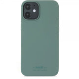 holdit iPhone 12 Mini Deksel Silikon Moss Green