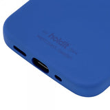 holdit iPhone 12 Mini Deksel Silikon Royal Blue