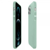 Spigen iPhone 12 Deksel Thin Fit Mint