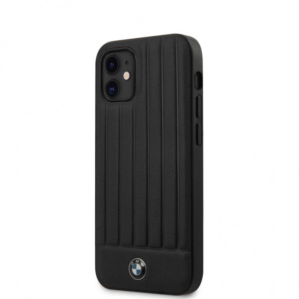 BMW iPhone 12 Mini Deksel Vertical Lines Svart