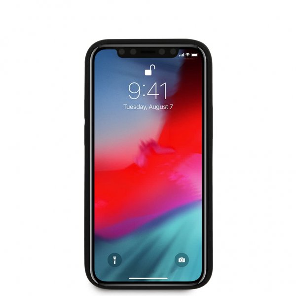 BMW iPhone 12 Mini Deksel Vertical Lines Svart