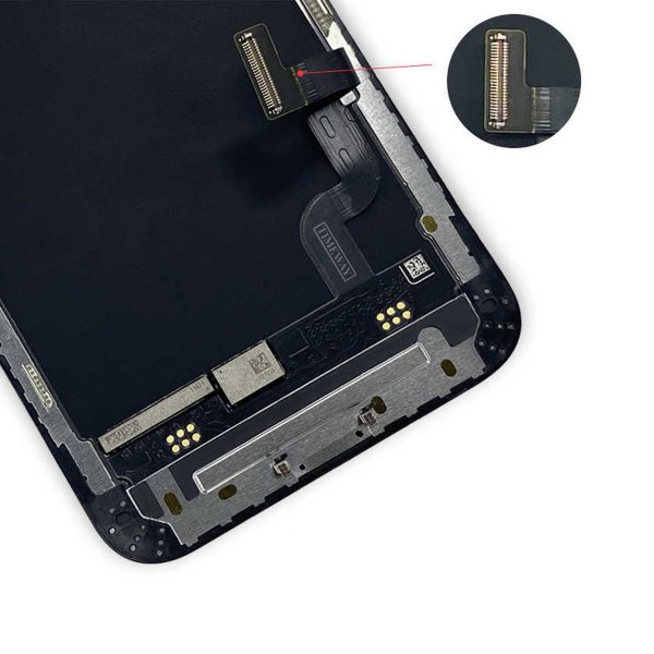 iPhone 12/12 Pro In-Cell LCD Skjerm Svart