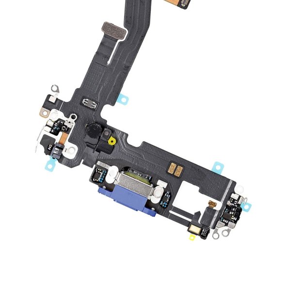 iPhone 12/12 Pro ladekontakt flexkabel - blå