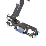 iPhone 12/12 Pro ladekontakt flexkabel - blå