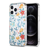 iPhone 12/iPhone 12 Pro Deksel Blomstermønster MagSafe Kvister