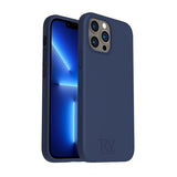 Rvelon iPhone 12/iPhone 12 Pro Deksel Silikon Blå