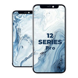 iPhone 12/12 Pro OLED Skjerm - Svart (Tatt fra en ny iPhone)