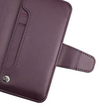 Rvelon iPhone 12/iPhone 12 Pro Etui Utbrettbar Kortlomme Lilla