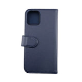 Rvelon iPhone 12/iPhone 12 Pro Etui Detachable Wallet Case Blå